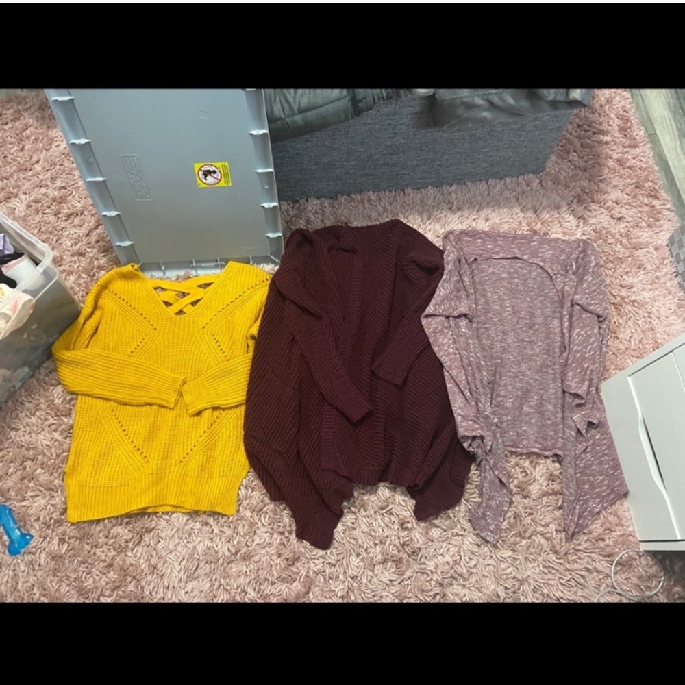 Sweater and cardigan bundle